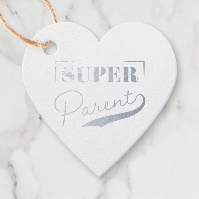 Super Parent Geschenkanhänger (Vorderseite)