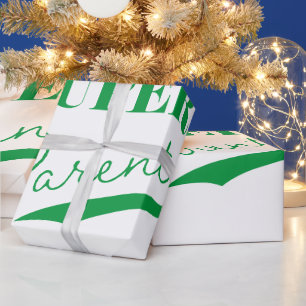 Super Parent Geschenkpapier