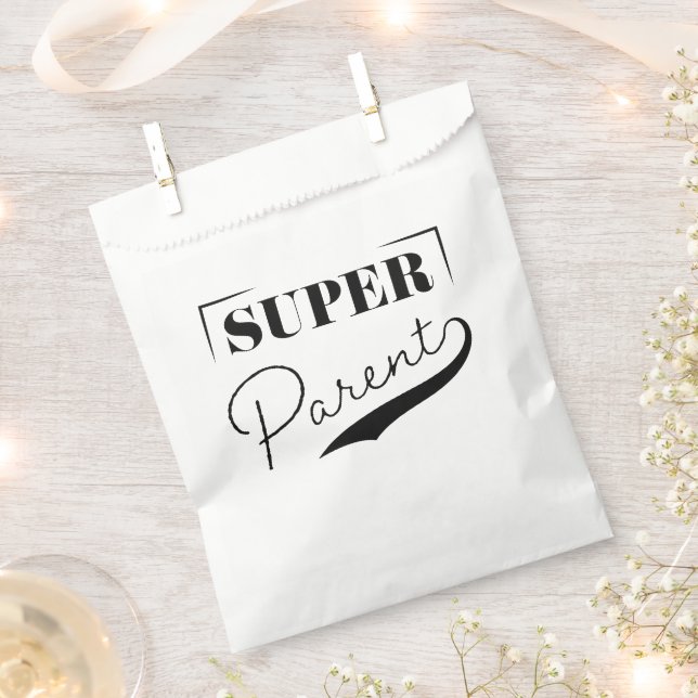 Super Parent Geschenktütchen (Ausgeschnitten)