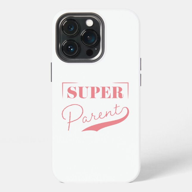 Super Parent iPhone 13 Pro Hülle (Hinten)