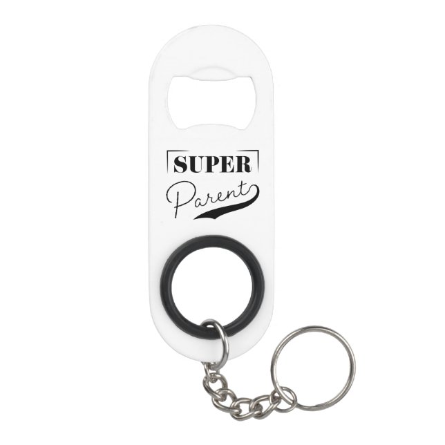 Super Parent Mini Flaschenöffner (Rückseite)