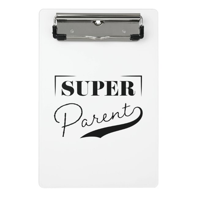 Super Parent Mini Klemmbrett (Vorderseite)