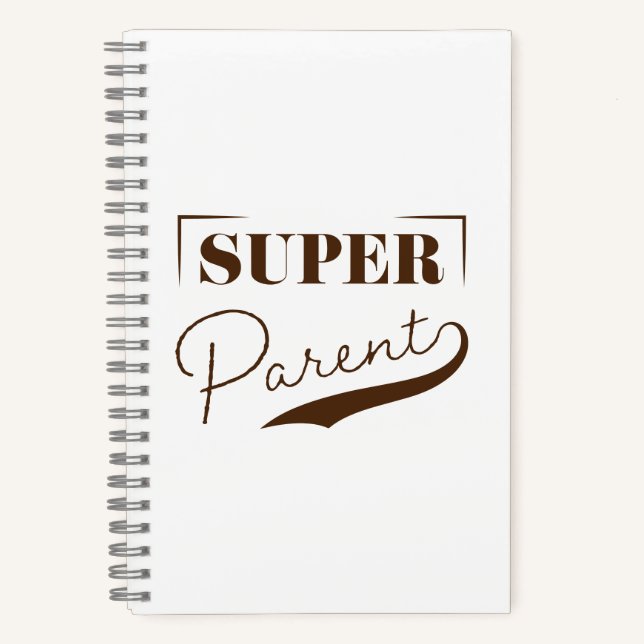 Super Parent Notizbuch (Vorderseite)