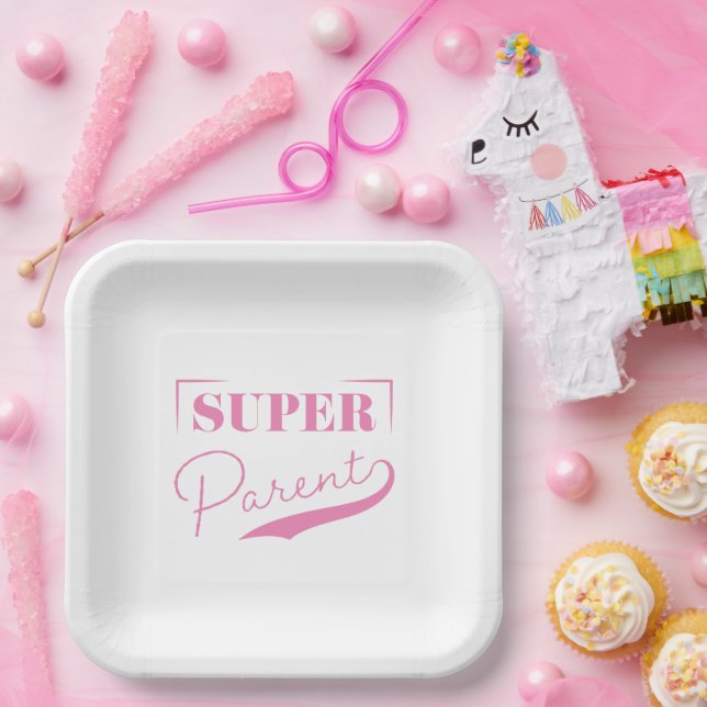 Super Parent Pappteller (Party)