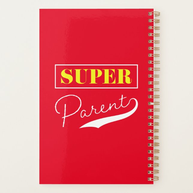 Super Parent Planer (Rückseite)
