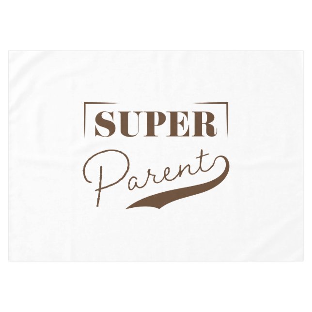Super Parent Tischdecke (Vorderseite (Horizontal))