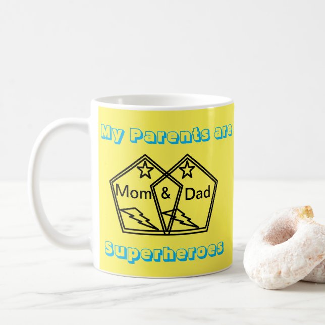 Super Parents Kaffeetasse (Mit Donut)