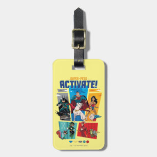 Super-Pets & Justice League - Aktivieren! Gepäckanhänger