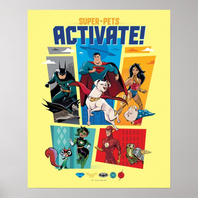 Super-Pets & Justice League - Aktivieren! Poster (Vorne)