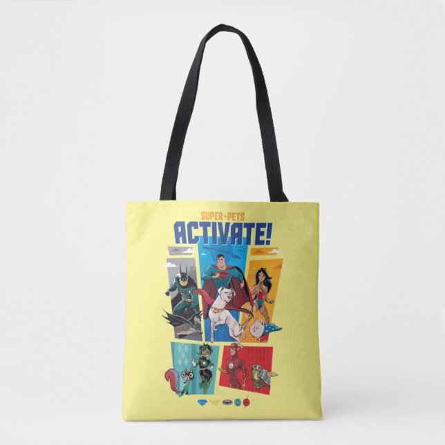 Super-Pets & Justice League - Aktivieren! Tasche (Vorderseite)