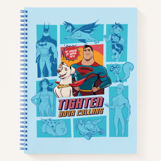 Super-Pets & Justice League - straffen Sie Ihre Co Notizbuch (Vorderseite)