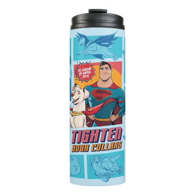 Super-Pets & Justice League - straffen Sie Ihre Co Thermosbecher (Vorderseite)