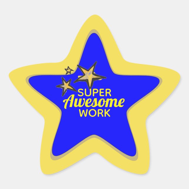 Super Phantastische Aufkleber (Vorderseite)