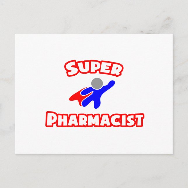 Super Pharmacist Postkarte (Vorderseite)