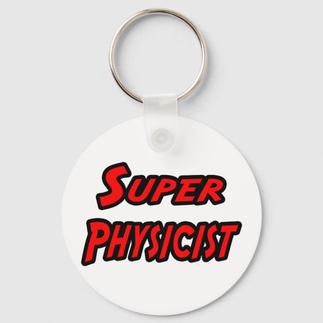 Super Physicist Schlüsselanhänger (Vorderseite)