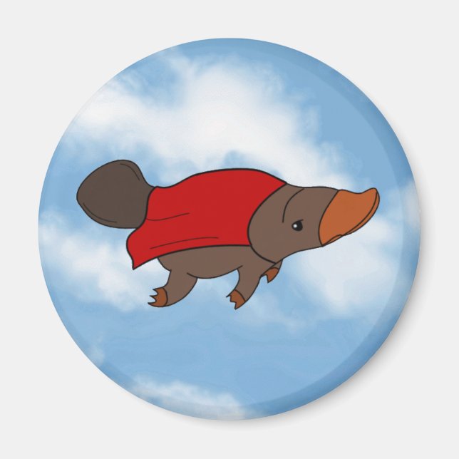 Super Platypus Magnet (Vorne)