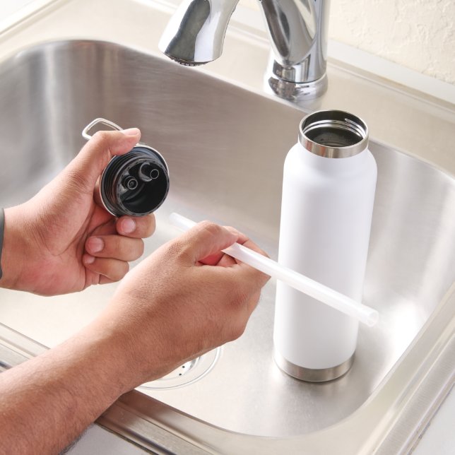 Super Pom in die Wasserflasche des Ozeans Trinkflasche (absteigend)