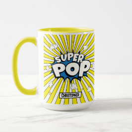 SUPER POP! | Poppin’ Cute Quirky Funny Punny Tasse