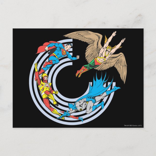 Super Power™ Collection 7 Postkarte (Vorderseite)