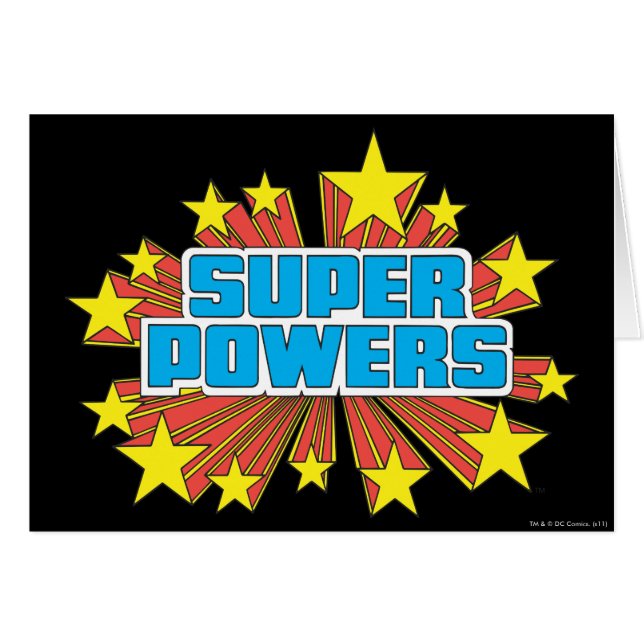 Super Power™ Logo Blue (Vorderseite (Horizontal))