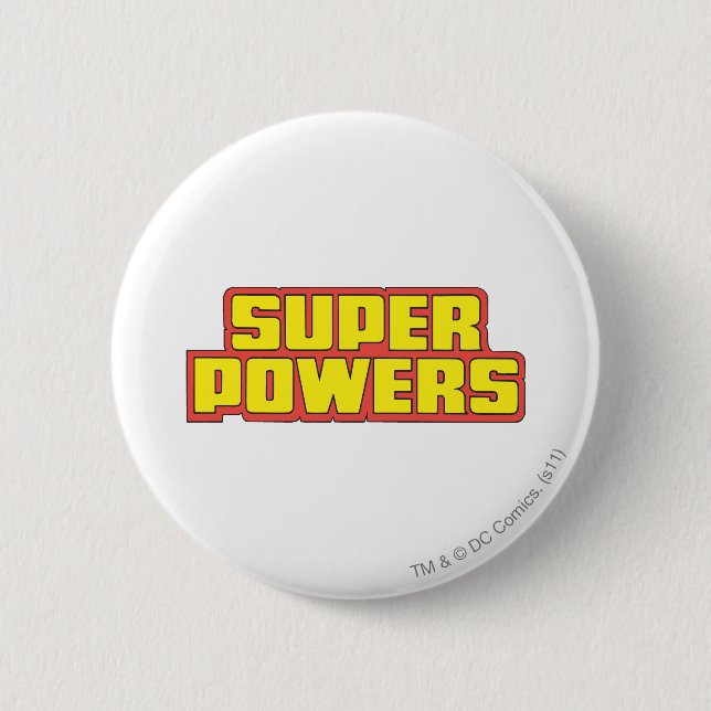 Super-Power™-Logo Button (Vorderseite)