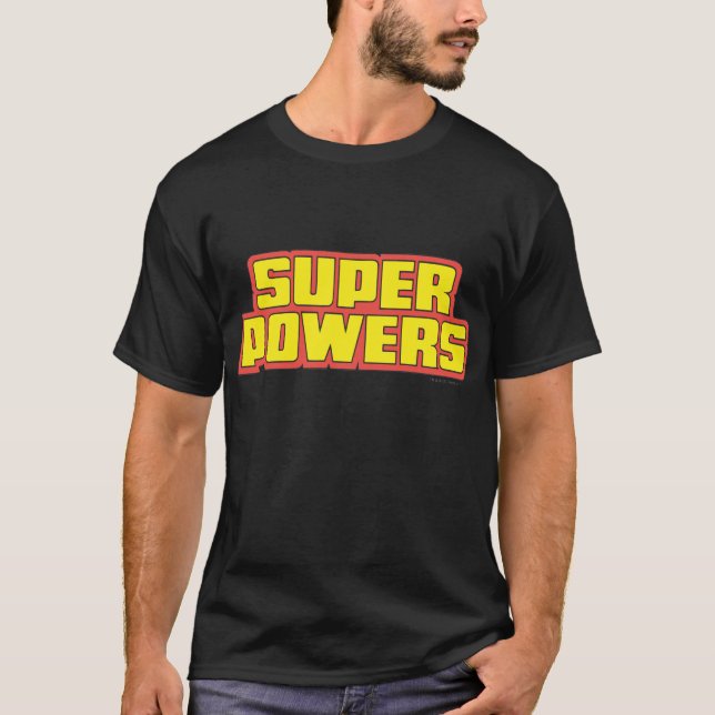 Super Power™ Logo-Gelb T-Shirt (Vorderseite)