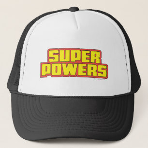 Super Power™ Logo-Gelb Truckerkappe