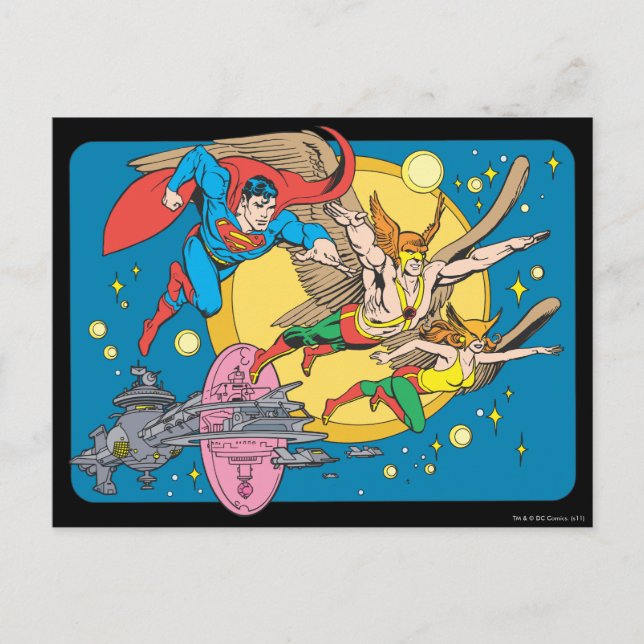 Super Powers™ Kollektion 15 Postkarte (Vorderseite)