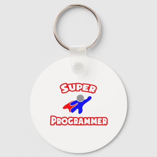 Super Programmer Schlüsselanhänger (Vorderseite)