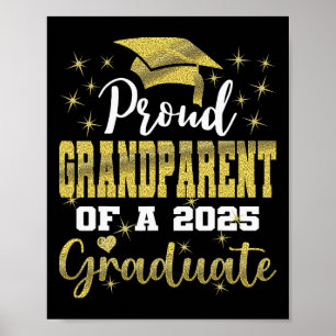 Super Proud Grandparent von 2025 Graduate Graduati Poster