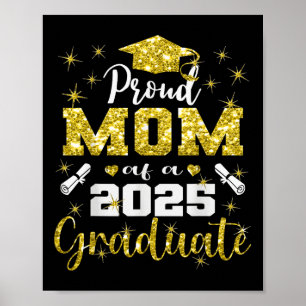 Super Proud Mama von 2025 Hochschulabsolventen Sen Poster