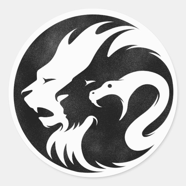 Super Punch 2 Chimera Aufkleber (Vorderseite)