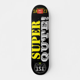 SUPER QUTE JMT Skateboard, 7¾" Deck Skateboard