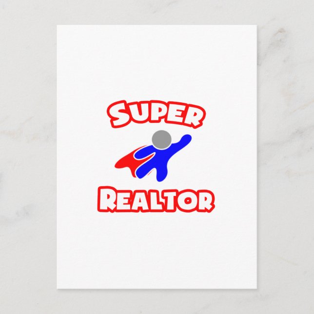Super Realtor Postkarte (Vorderseite)