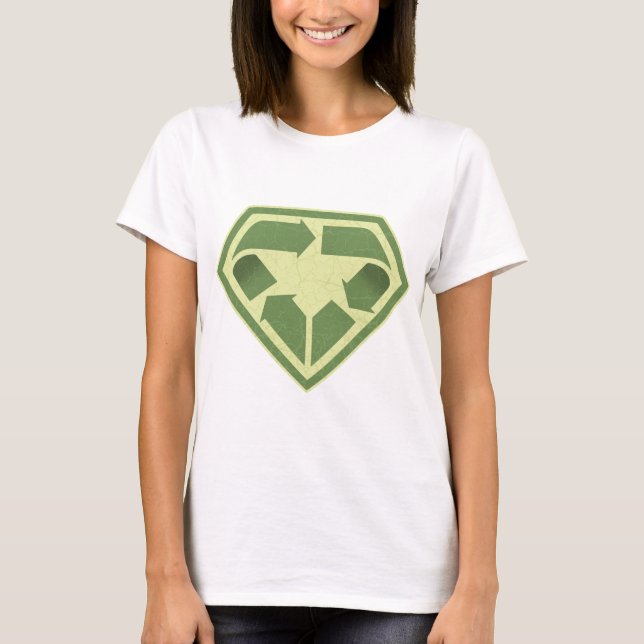 Super recyceln Sie T-Shirt (Vorderseite)