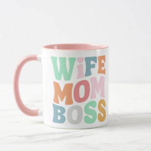 Super Retro Boss Lady Maman Mug