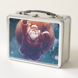 Super Santa Metall Brotdose