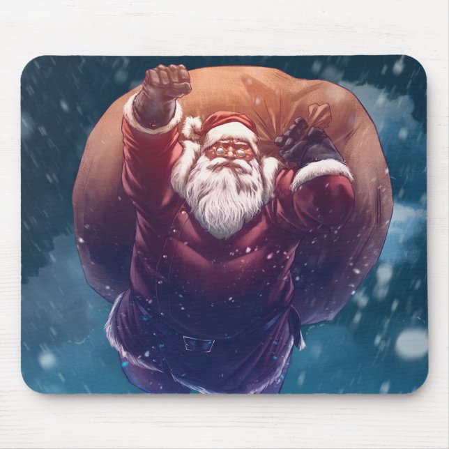 Super Santa Mousepad (Vorne)