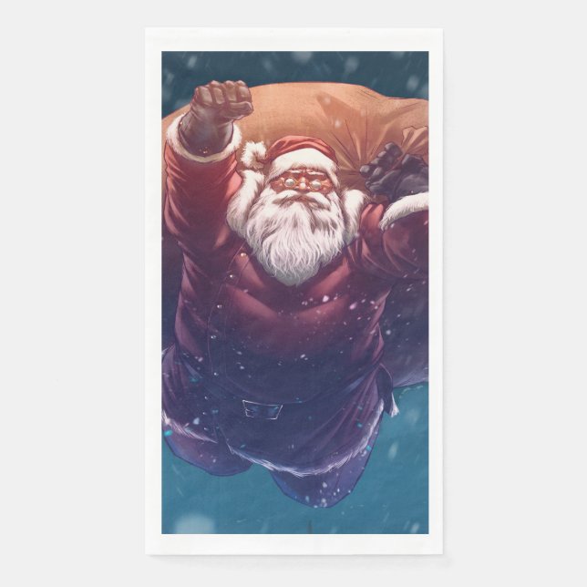 Super Santa Serviette (Vorderseite)