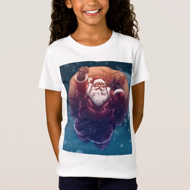 Super Santa T-Shirt (Vorderseite)