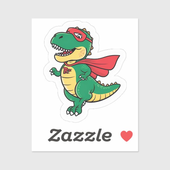 Super-Saurus Rex Sticker (Blatt)