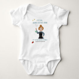 Super Science Baby Bodysuit - Marie Curie Strampler