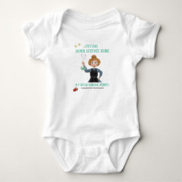 Super Science Baby Bodysuit - Marie Curie Strampler