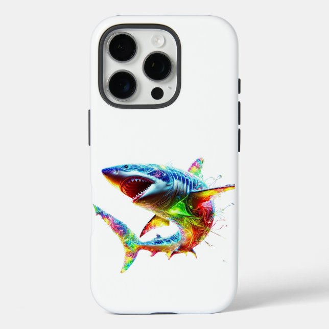 Super Shark iPhone 16 Pro Hülle (Rückseite)