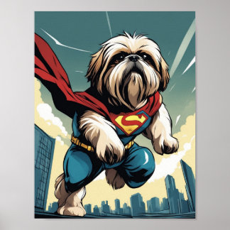 Super Shih Tzu Poster