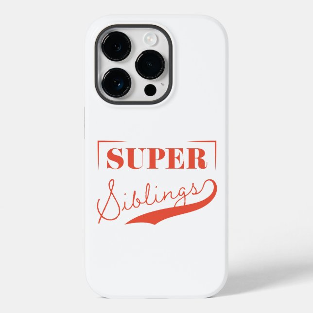 Super Sibling Case-Mate iPhone 14 Pro Hülle (Rückseite)