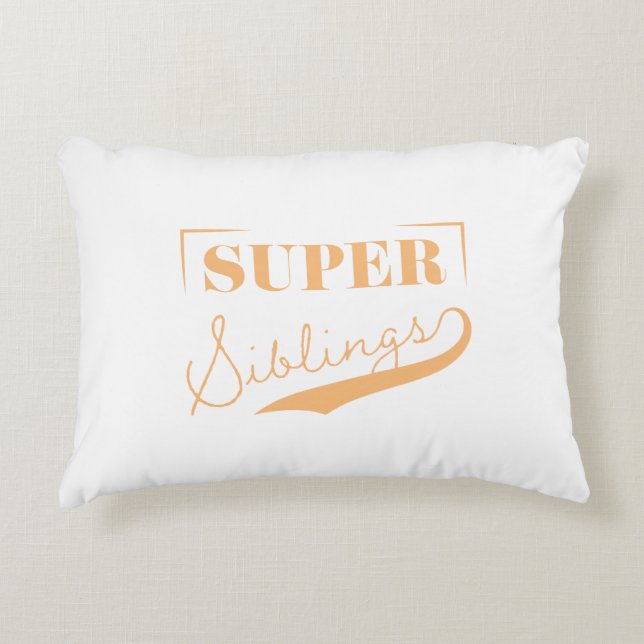 Super Sibling Dekokissen (Vorderseite)