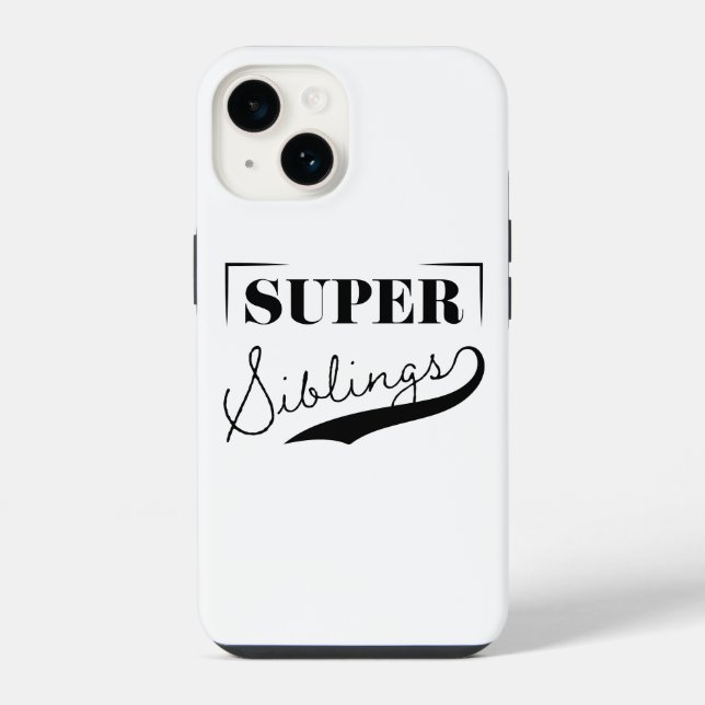 Super Sibling iPhone 14 Hülle (Rückseite)