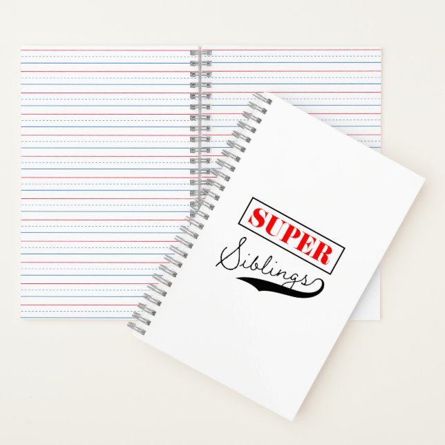 Super Sibling Notizbuch (Innen)