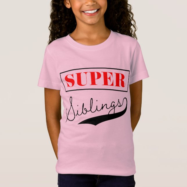 Super Sibling T-Shirt (Vorderseite)